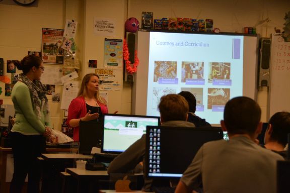 Guests Share UB's ISE Program with Depew Students